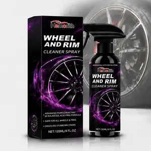 120ML Car Wheel Rim Cleaner Multipurpose Rust Remover Brake Paint Protector Metal Dust Iron Powder Remover Car Care Chrome Spray