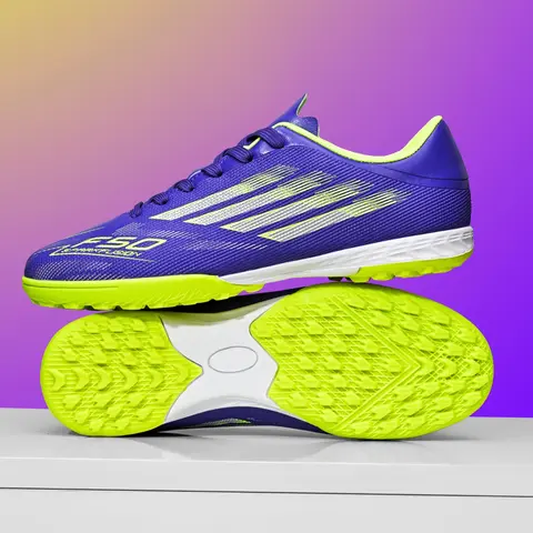 Adult Men Women Soccer Shoes, PU Leather Sporty Style Outdoor Indoor Training Match Football Boots, All Season Long Studs Short Studs TF Ag