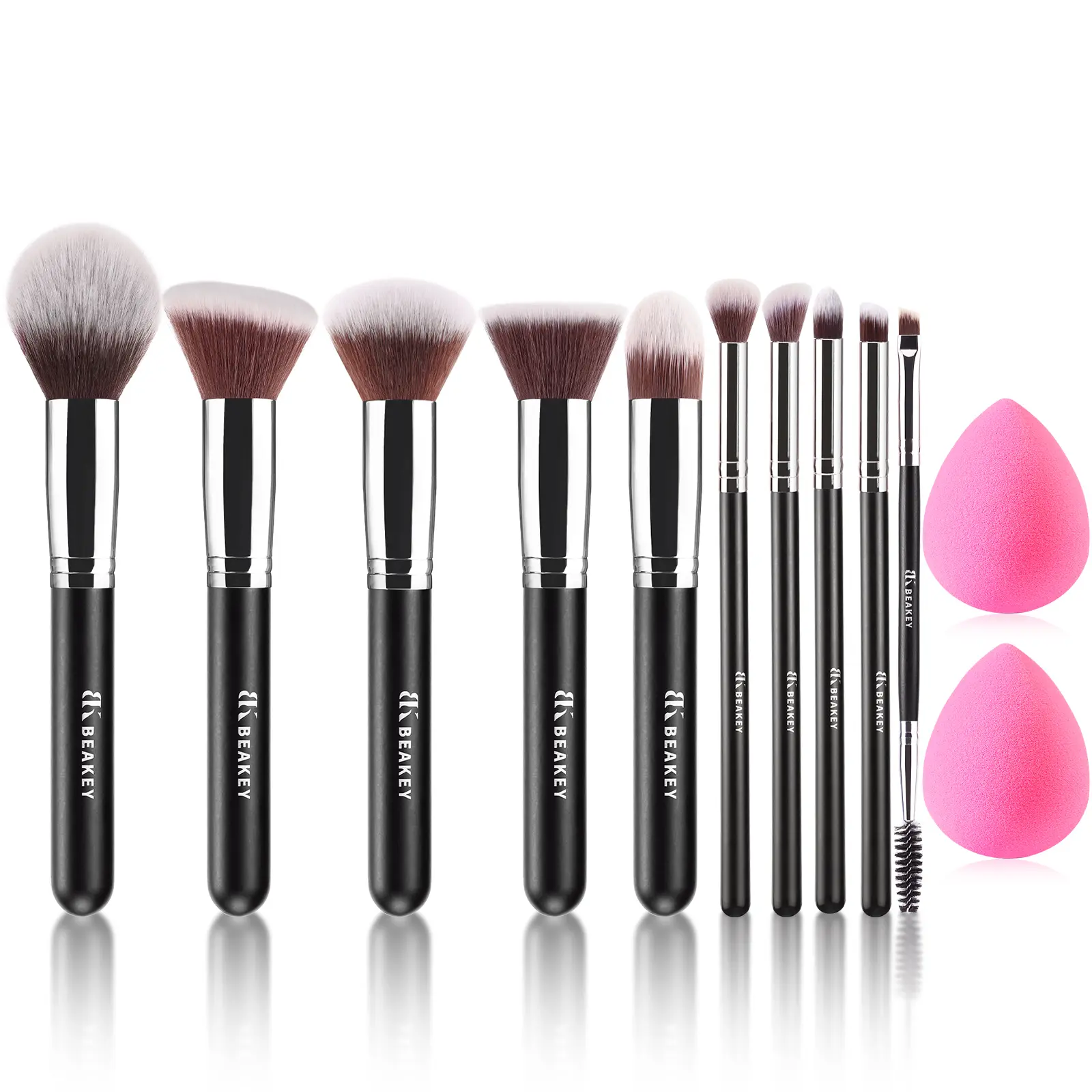 BEAKEY Makeup Brush Set Glam Blend Makeup Tool