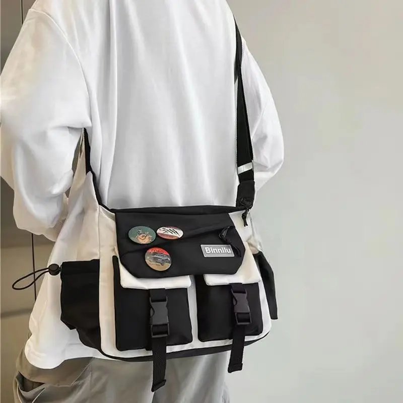 Everyday Crossbody Messenger Bag with Organizer Pockets - Adjustable Shoulder Bag for Work & Errands(with accessories)