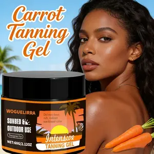 1pc Tan Gel, Suitable for All Skin Types, Paraben-Free Brightening Lotion, Light Self-Tan for Men, Moisturizing, Body Care, Summer Outdoor Use