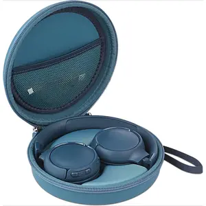 X-SBB04  Headphone Case for JBL Tune 510BT 520BT, Hard Portable Headphone Carrying Case, Over Ear Headphone Storage Protective Case (Blue)