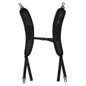 Yescom Guitar Case Backpack Strap Padded Shoulder Strap with Adjustable Sternum Strap