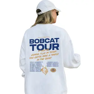 Montana State Bobcats 15-0 Crew Neck, Band Tour Style MSU Football Shirt, Unisex Apparel, Comfortable Wear, Pullover, Unique Gift, Soft Womenswear