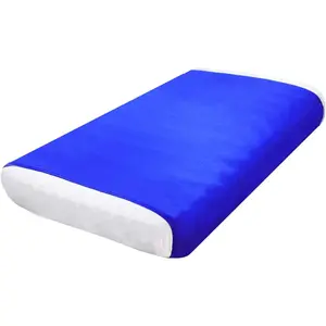 Sensory Bed Sheet for Compression Reduced Pressure Weighted Blanket Keeps Nice Comfortable Sleeping with Light Breathable Polyester, Blue, 38"x60"