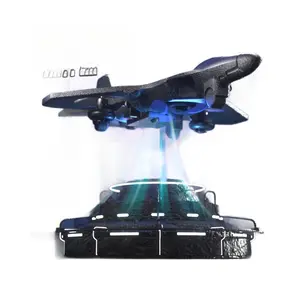 Young Aviator Fighter Jet Drone - 20x12cm RC Foam Glider Plane with HD Camera| Combat-Style stunt Drone for Kids| Beginner-Friendly Educational