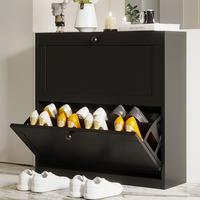 Black-2 Flip Drawers 