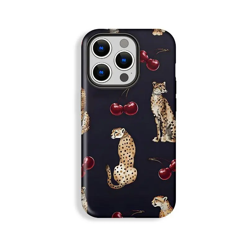 Interesting Leopard Pattern, Suitable for IPhone17 Pro Max, 17Pro, 16Pro, 15, 14, 13, 12. Beautiful Phone Case |     Shockproof Protective Case |     Smart Phone Case, A Gift for Girls and Boys, Accessories, Smartphone