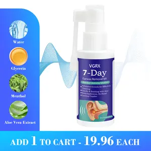 VGRX Ear Wax Removal Drops,Gentle Microfoam Ear Wax Remover,1.7 Fl Oz