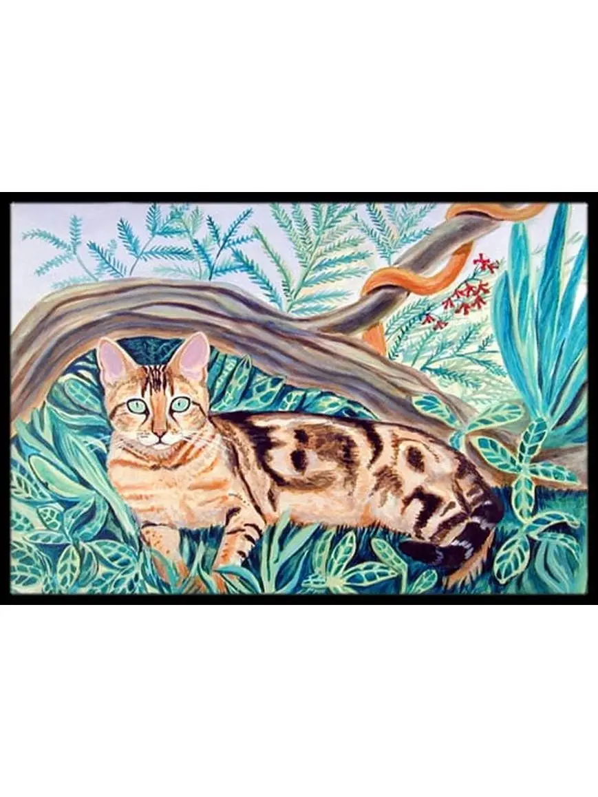 Carolines Treasures 7139JMAT 24 x 36 in. Cat - Maine Coon Indoor Or Outdoor Mat