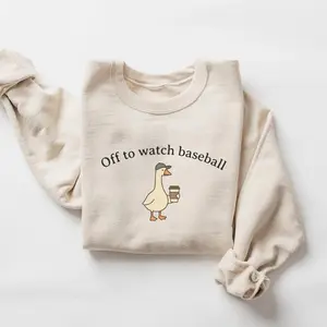[Sale off up to 50%] Funny Baseball Mom Goose Sweatshirt, Gildan Baseball Shirt, Baseball Mama Dad Brother Sister Gift, streetwear graphic tee