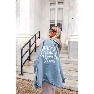 Friend in Jesus Jean Jacket