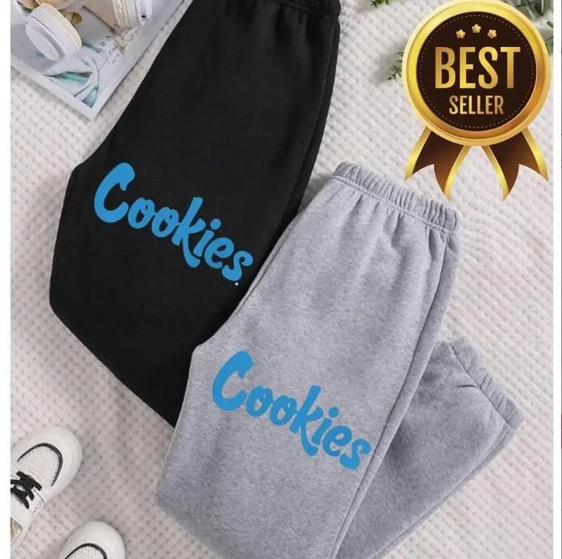 #Cookies Sweatpants - Unisex Design, Machine Washable, Trendy Streetwear, Perfect for Casual Outings, All Seasons, Fantasy Romance Book Sweatpants, Bookish Gift Stylish Design Perfect Gift