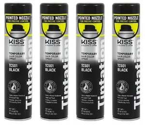 4 Pack Tintation Color Spray TCS01 Black 4 Pack Tintation Color Spray TCS01 Black