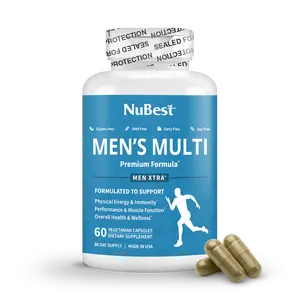 Men's Multi, Men Xtra, Energy, Immunity & Health Boost, 60 Vegan Capsules Healthcare Supplement