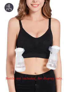 Comfortable Nursing Bra with Adjustable Straps, Backless Design, Medium Support, Unlined, All Seasons, Elegant Style, 3/4 Coverage, Postpartum