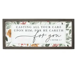 Sincere Surroundings 24" Casting All Care Farmhouse Frame