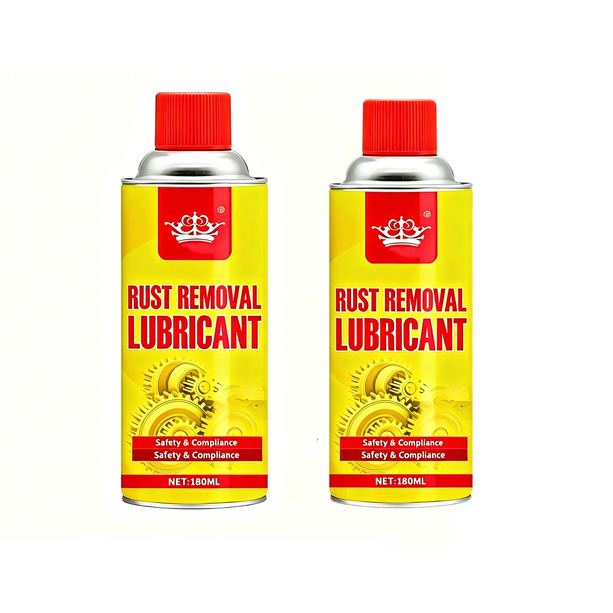 Automotive Rust Remover Multi-Function Spray - 2026 Formula, 180ML, for Lubrication, Noise Reduction