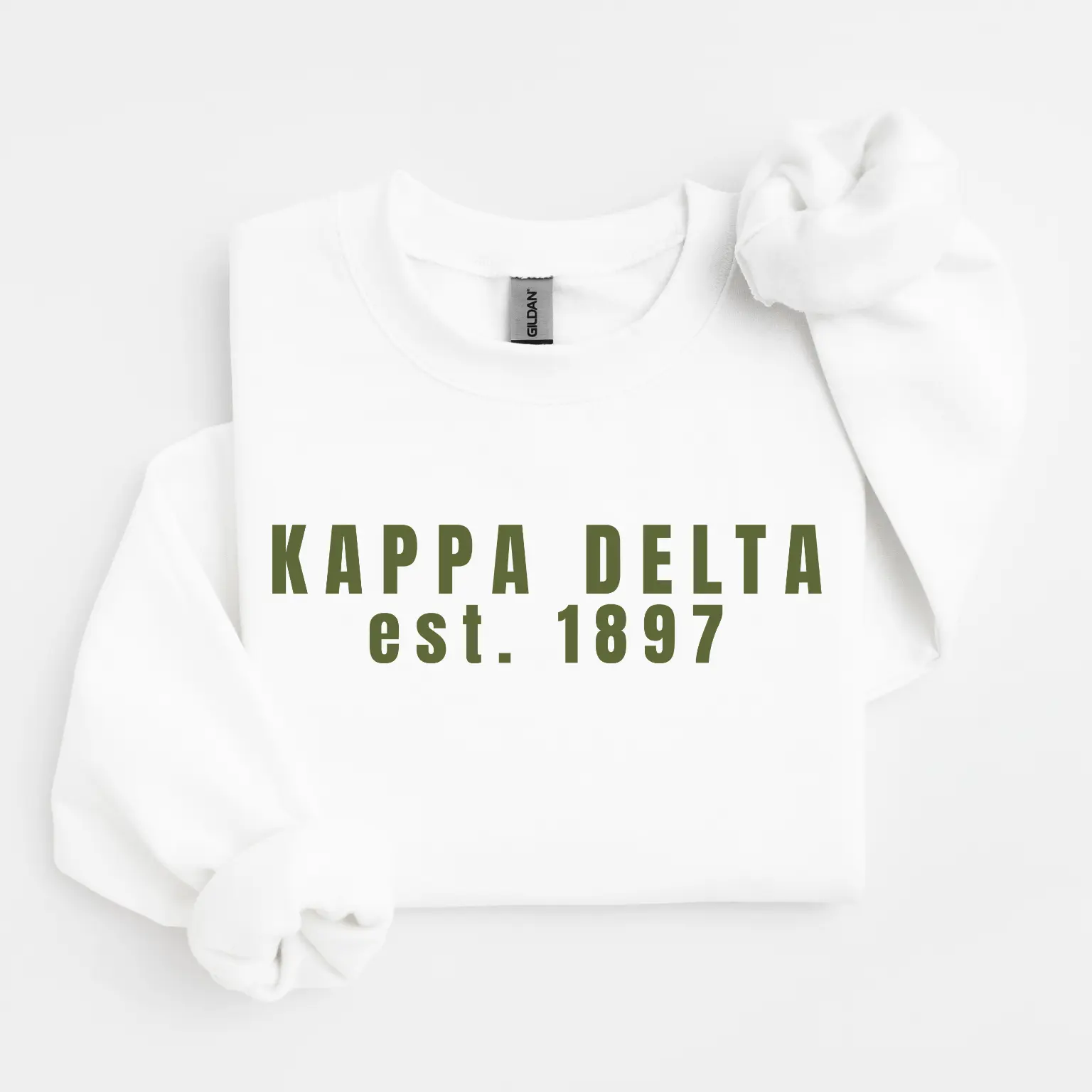 Kappa Delta Green Collegiate Sweater