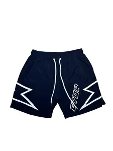 "Navy" Volt Reflective Shorts