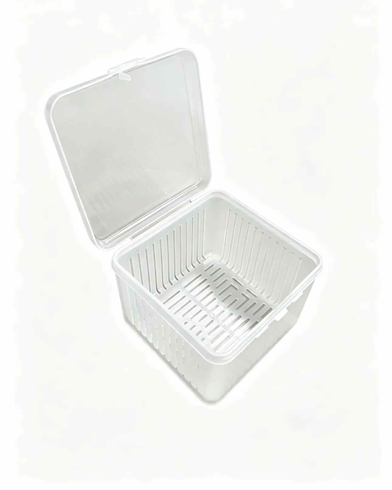 Sealed Storage Box | Holds All Condiment Sachets | Multi-Compartment Design.New transparent high-quality airtight spice storage box with dividers, perfect for kitchen organization and all-around storage organization at home.