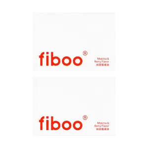 2Packs FIBOO High Protein Double Layer Protein Bar 100kcal/Bar - Matcha Berry Flavor, Low Calorie Snack, 10 Bars (2x 5-Bar Packs) - Satisfying & Hunger-Fighting