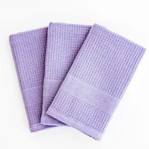 Premium Kitchen Towels in Lavender, Set of 3