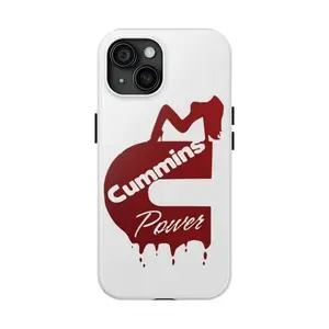 Cummins Power Red Phone Case, Tough Case For Iphone 11,12,13,14,15,16Pro, Mini, Plus, Promax,8,X,Xs,Xr,Perfect Gift For Husband, Wife