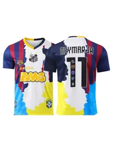 Shirt 2526 Neymar No.11 Juventus Brazil Retro Men's and Women's Football Training Match Breathable Top T-shirt