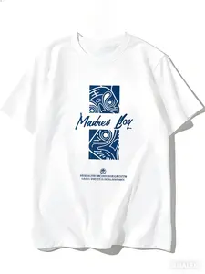 Men's Ultra-Combed Cotton T-Shirt, Casual Plain Shortsleeve Tee, Thermally Optimized Breathable Fabric for Summer, USA-Made