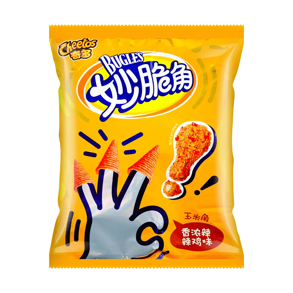 Cheetos Crunchy Spicy Chicken Flavor 65g Snack Bag - Popular Salty Treat