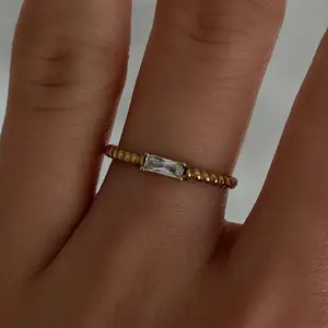 EVRY JEWELS Gold or Silver Plated Women's Pinky Ring Collection