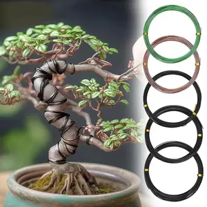 Bonsai Wire & Bonsai Tool Kit, Bonsai Tree Wire for Bonzai Trees Indoor, Flexible Aluminum Wire for Garden Plant Care & Support, Effortless Handling, Tree Shaping, Bonsai Training