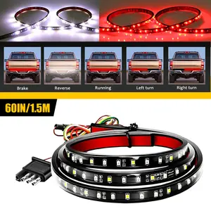 60" LED Strip Tailgate Light Bar Reverse Brake Signal For Chevy Ford Dodge Truck