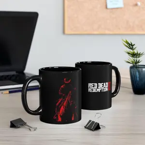 RDR2 Coffee Mug â€“ Red Dead Redemption Inspired Cup â€“ Gaming Gift for Wild West Fans - cob00609