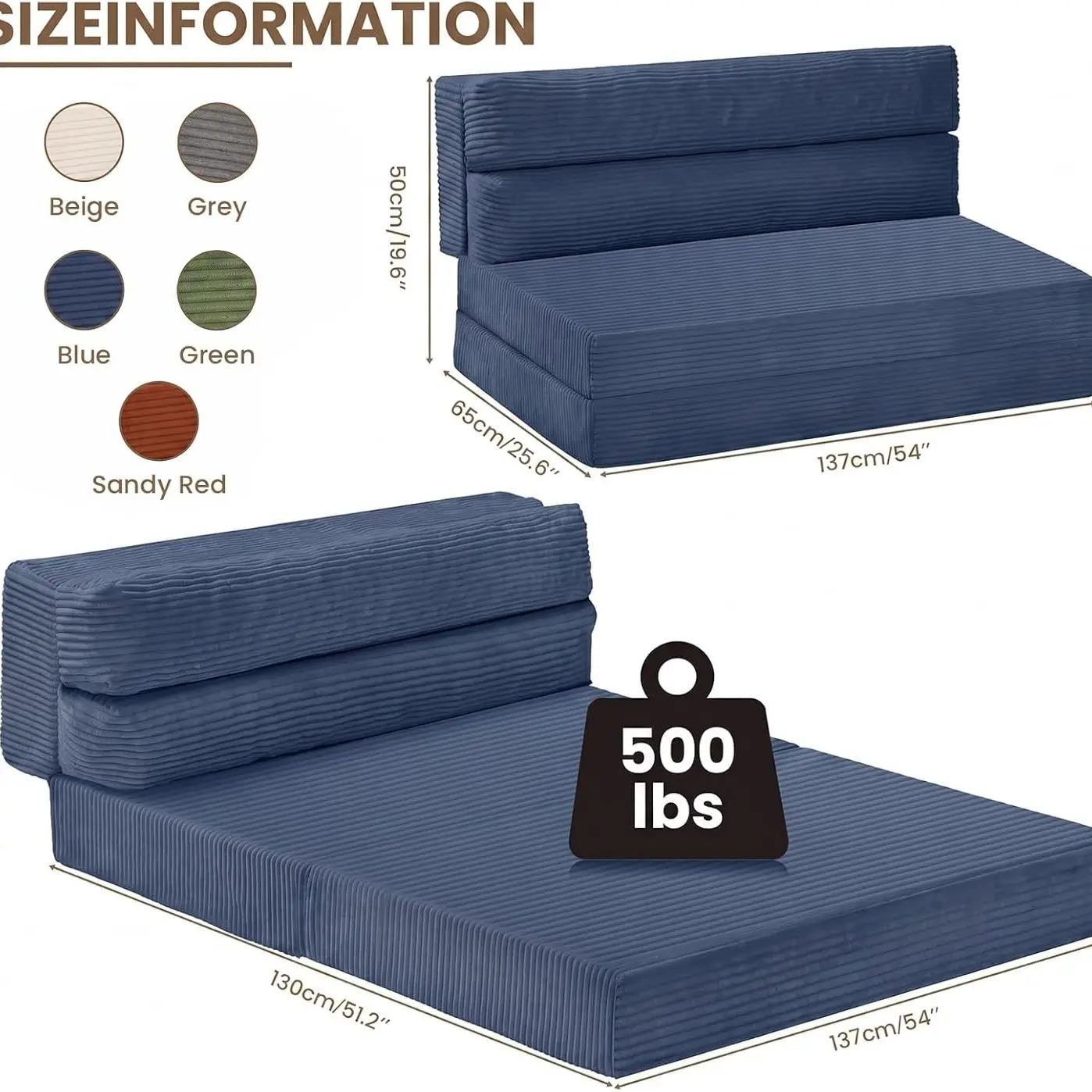 Full Size - Blue