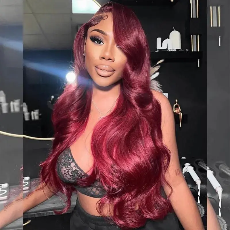 99J Burgundy Body Wave
