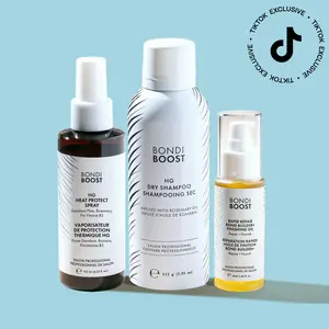Boost Your Blowout Bundle - Salon Blowouts + Heat Protection up to 450 F for Voluminous Healthy Hair - TikTok Exclusive Kit