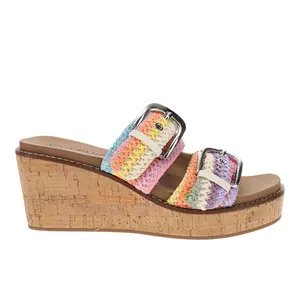Corkys Womens Manifest  Casual Sandals Casual Low Heel 1-2" - Multi