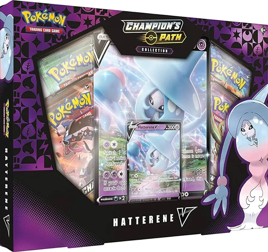 hatterene v box Champions path 4 booster packs - TikTok Shop hatterene v box Champions path 4 booster packs - TikTok Shop