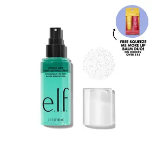 e.l.f. Power Grip Dewy Setting Spray - Bi-Phase Long-Lasting Makeup Spray, 5% Aloe + Hyaluronic Acid, Fine Mist, Non-Sticky 27.7 oz (80 mL)