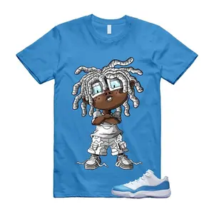 11 UNC University Blue White Low 2026 T Shirt Match CHONGO