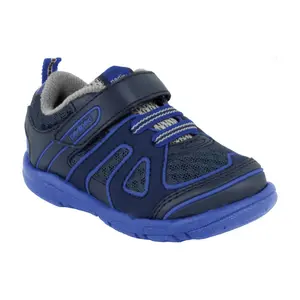 Pediped Jupiter Grip 'n' Go  Navy/Royal Sneakers Lightweight Breathable Flexible for Healthy Foot Development