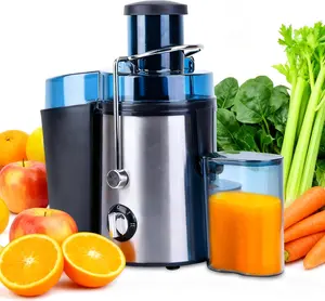 Mothers Day Gift 260W Centrifugal Juicer Extractor with 3" Wide Feed Chute Stainless Steel BPA-Free Super Easy to Clean for Fresh Fruit & Vegetable Juices Daily