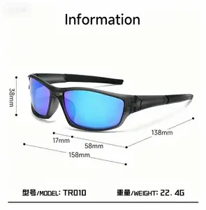 Polarized Sunglasses for Men and Women — Outdoor Sports Cycling Glasses, Fishing Sun Protection Shades