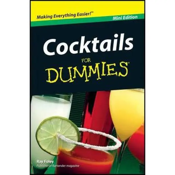 Used Cocktails for Dummies® Mini Edition Book - English Language, Unknown Author, Books