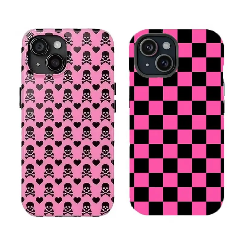 Y2K fashionable Tough Phone Case,full-coverage protective,Compatible for iPhone 16 15 14 13 12 11 17 Pro Max for Samsung phones,cool and popular Dual Layer Creative Case,Thanksgiving Day Christmas,pretty Girl Aesthtic Phone case,Perfect Gift for Her