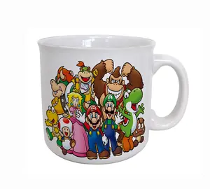 Super Mario - Lineup Camper Ceramic Mug (20oz)