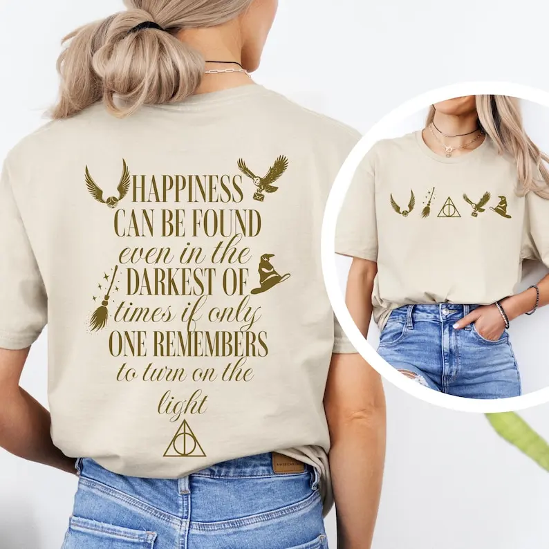 Bookish Quote Shirt - HP Wizard Quote Shirt - Universal Shirt - Magical Book Shirt