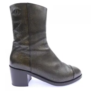 Pre-owned CHANEL Others Small Leather Goods G31292 Boots